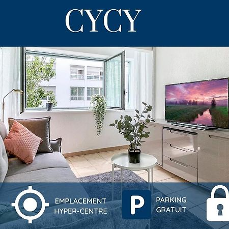 HOMEY CYCY - NEW / Free Parking / Hyper-centre / Proche Genève Annemasse Esterno foto